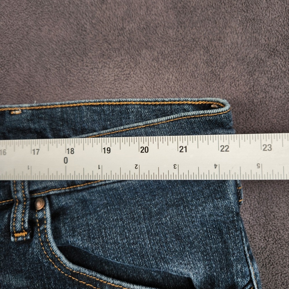 Wrangler 20X Advanced Comfort 02 Competition Slim Jeans Mens 44x32 Blue Denim - Picture 8 of 11